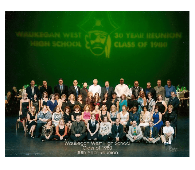 WWHS 30th reunion group photo